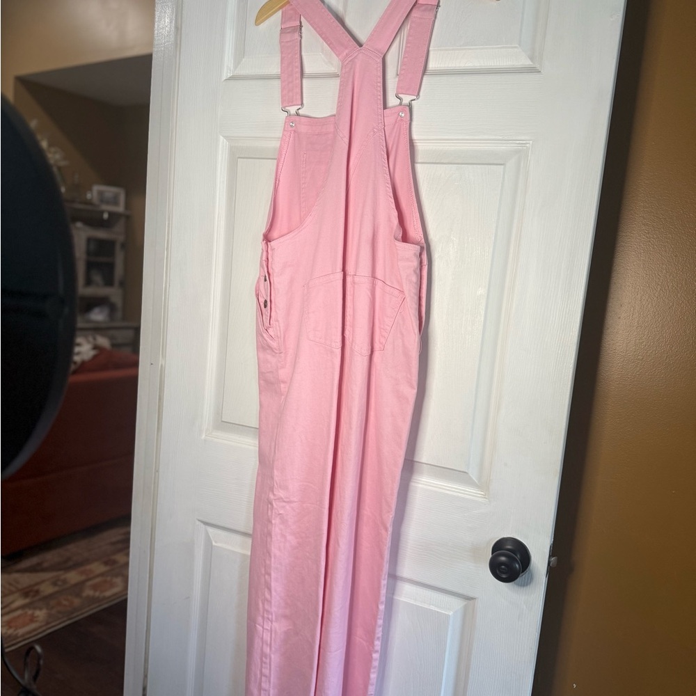 Pink Overalls